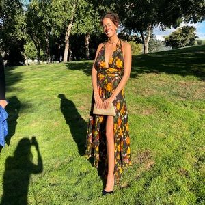 ASOS tencel floral gown